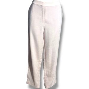 Wayf Baby Pink High Rise Relaxed Fit Wide Leg Women's Trousers